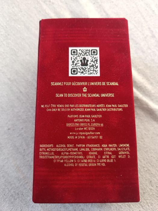 Jean Paul Gaultier Scandal Pour Homme 100 ml
