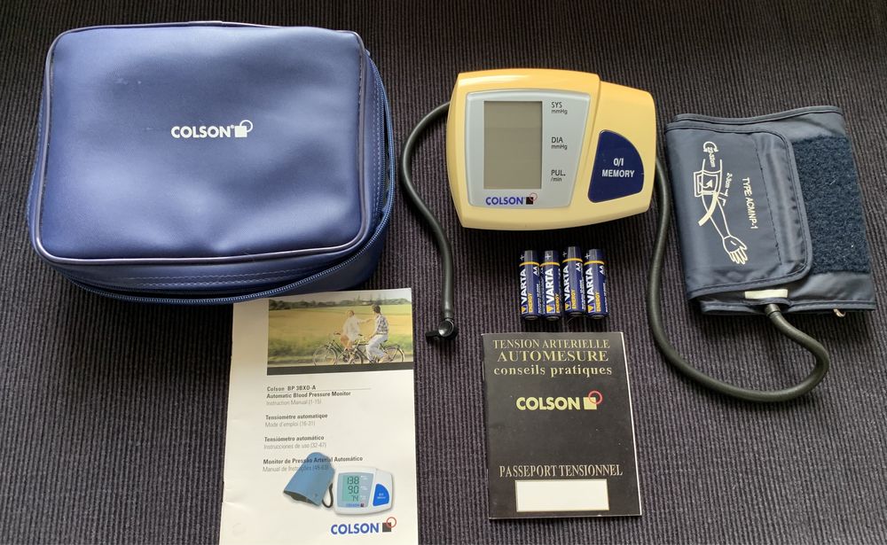 Medidor pressão arterial braço  Digital Blood pressure monitor