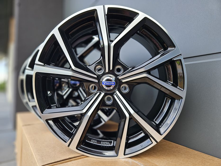 Volvo 18 " Nowe 5x108 XC40 XC60 V40 V60 V90 Cross Country Czarne Felgi