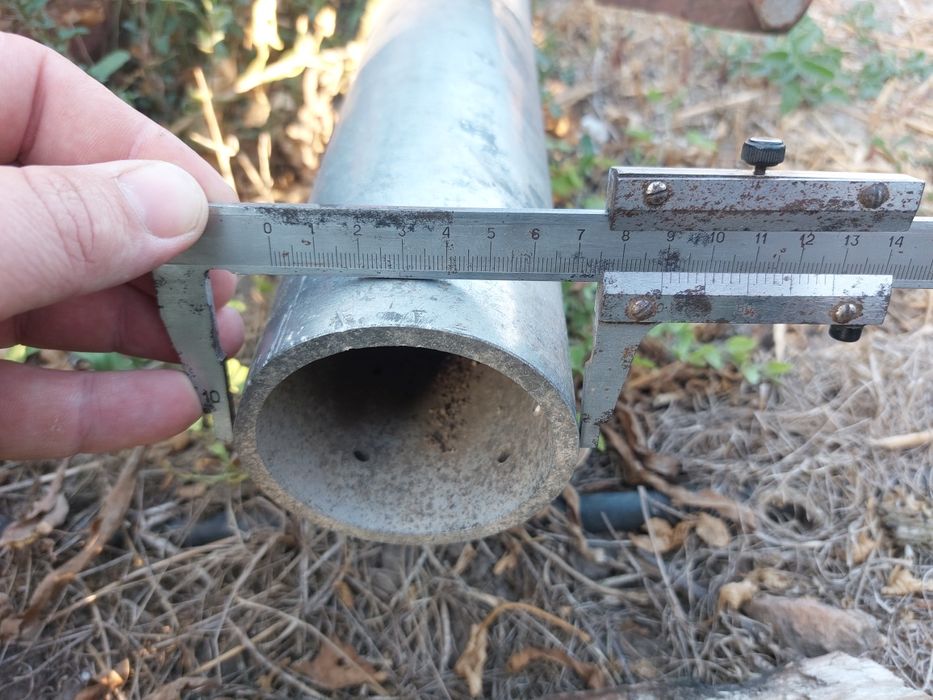 Труба алюміній ф89мм х 9.5метра