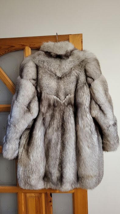 Naturalne futro  z lisa - stan idealny