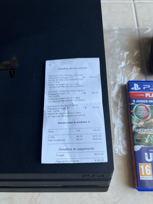 Ps4 pro com garantia