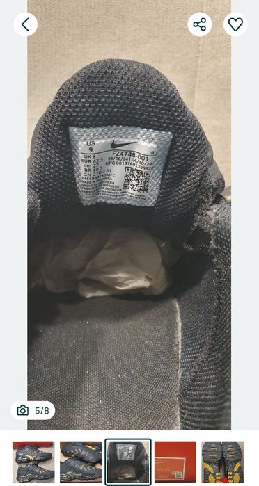 buty Męskie Nike Air Max Plus Drift PSG TN