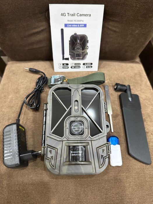 Suntek HC-940PRO-LI 4G 36MP 4K APP фотопастка заккумулятором 10000 mAh