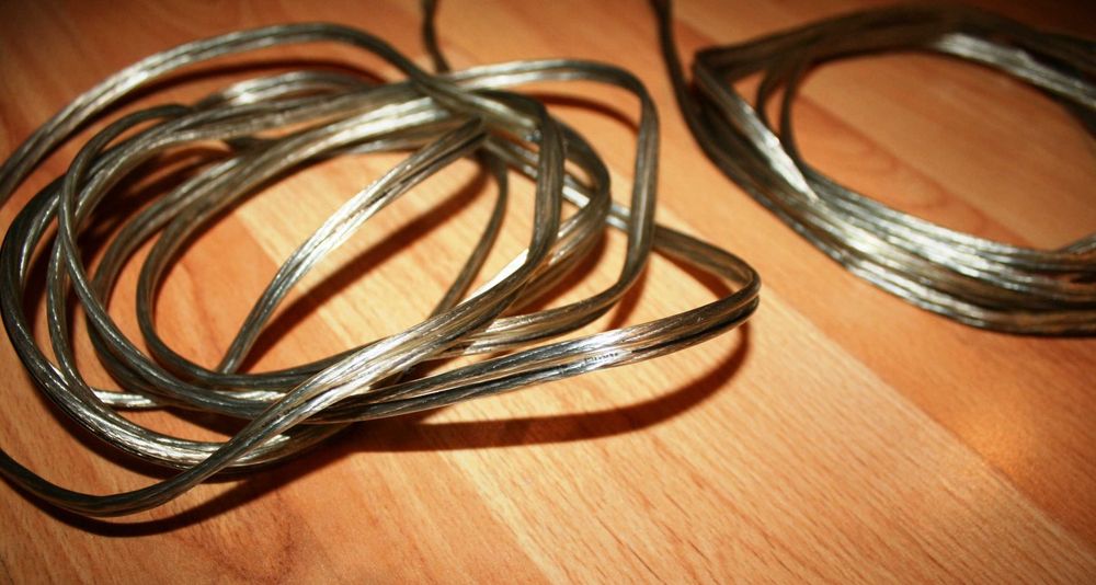 Przewód kabel głośnikowy JAMO srebro SILVER AUDIO