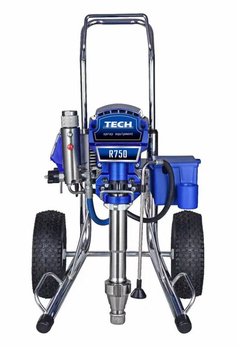 Шпаклевочный шпаклювальний апарат безвоздушный безповітряний TECH-R750