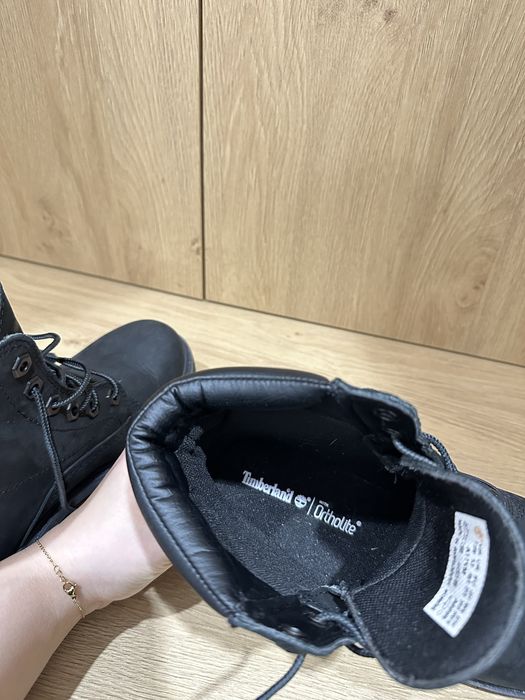Buty Timberland Waterville 6 IN Waterproof Black Nubuck 38,5