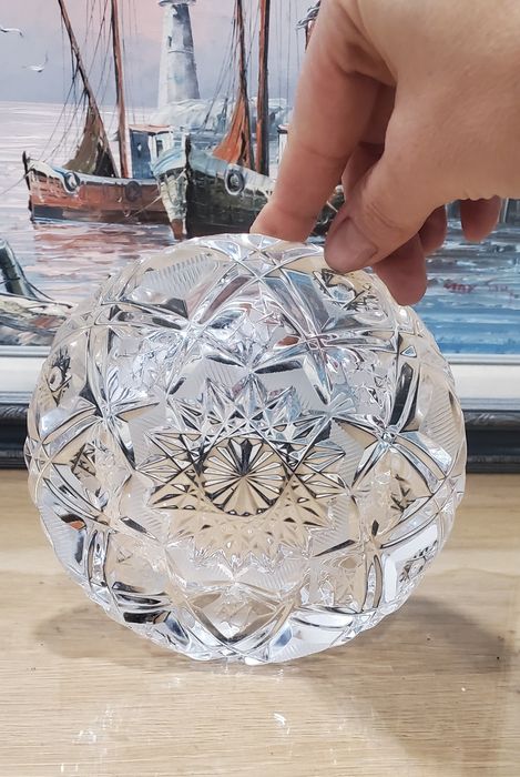 Кришталева попельничка хрустальная пепельница