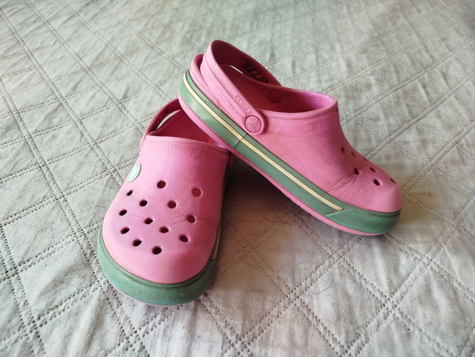 Klapki crocs dla dziewczynki