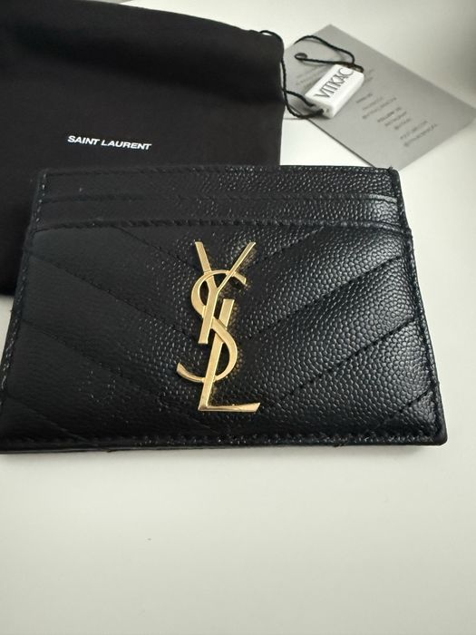 Saint Laurent etui na karty „monogram”