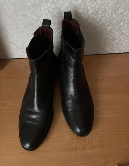 Ботинки  кожаные челси 40, 40,5 размер