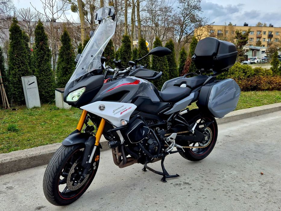 Yamaha Tracer 900GT, full opcja, kufry, Akrapovic, uchwyt na telefon, zadbana