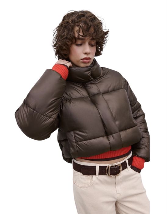 Стьобана куртка stradivarius xs