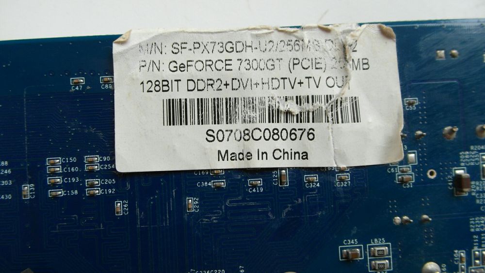 Відеокарта GT7300 ddr2 256mb