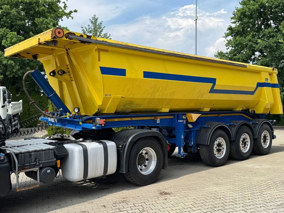 Meierling MSK 24 NACZEPA WYWROTKA 27m3  Uszkodzona