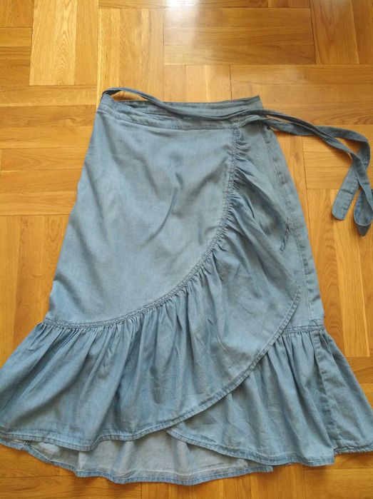 Spódnica jeansowa styl BOHO rozm 36 Springfield dwa razy użyta