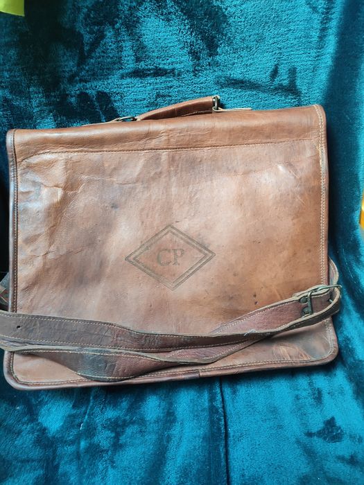 Skórzana torba aktówka