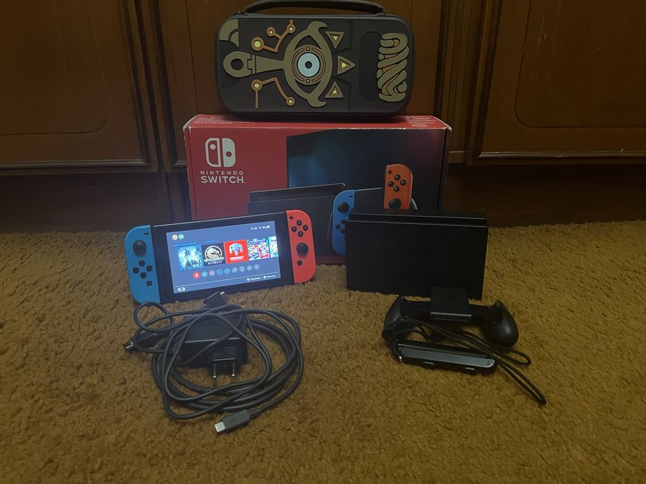 Nintendo Switch V2 + sd 256 gb
