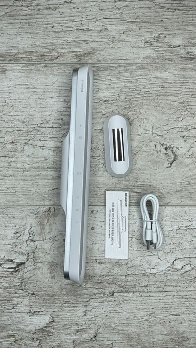 Лампа Baseus Magnetic Stepless Dimming Desk Lamp Pro DGXC-02 White настільний LED світильник з регулюванням яскравості