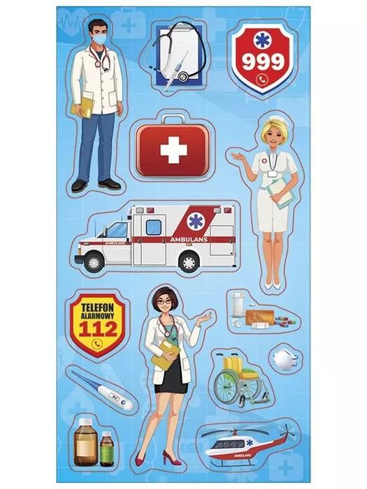 Naklejki Lekarze. Ranok-Creative