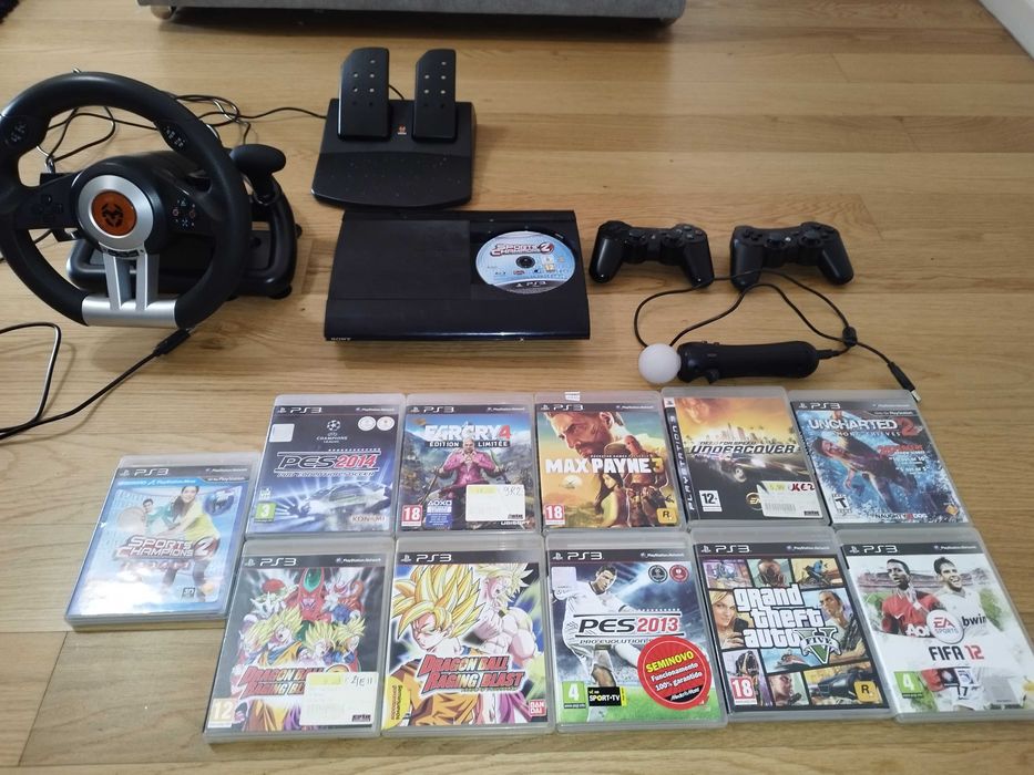 Playstation 3 slim Completa64298024363138121