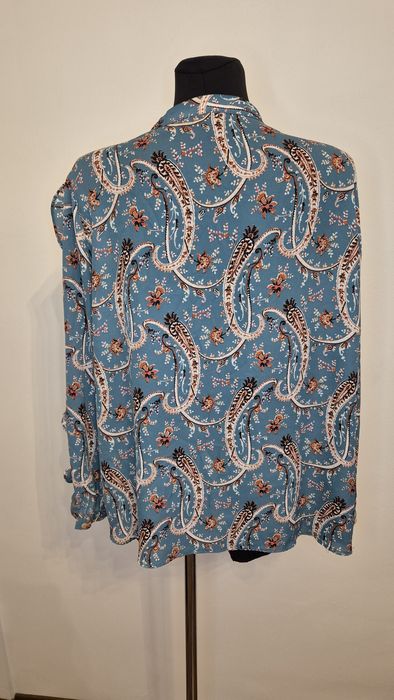 Bluzka boho paisley falbany Dunnes XL 42