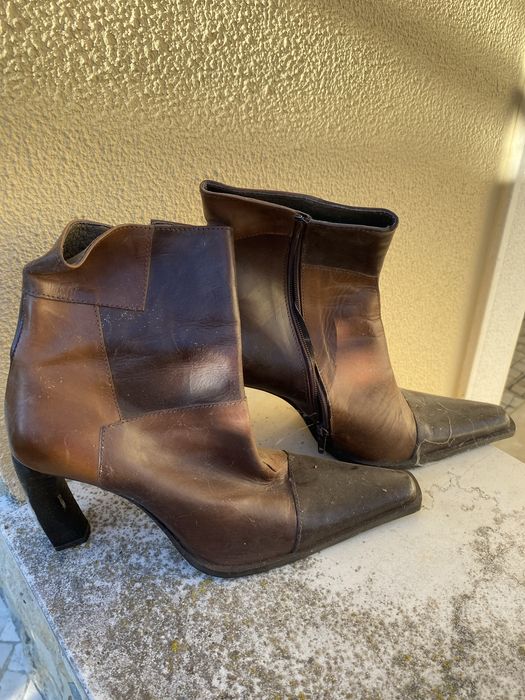 Botas militares como novas