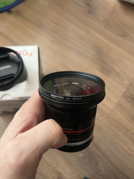 Lente Samyang 12 mm  f/2 NCS CS ( Sony e-mount)