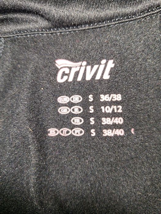 Bluza +(gratis) rowerowa .Crivit roz.S
