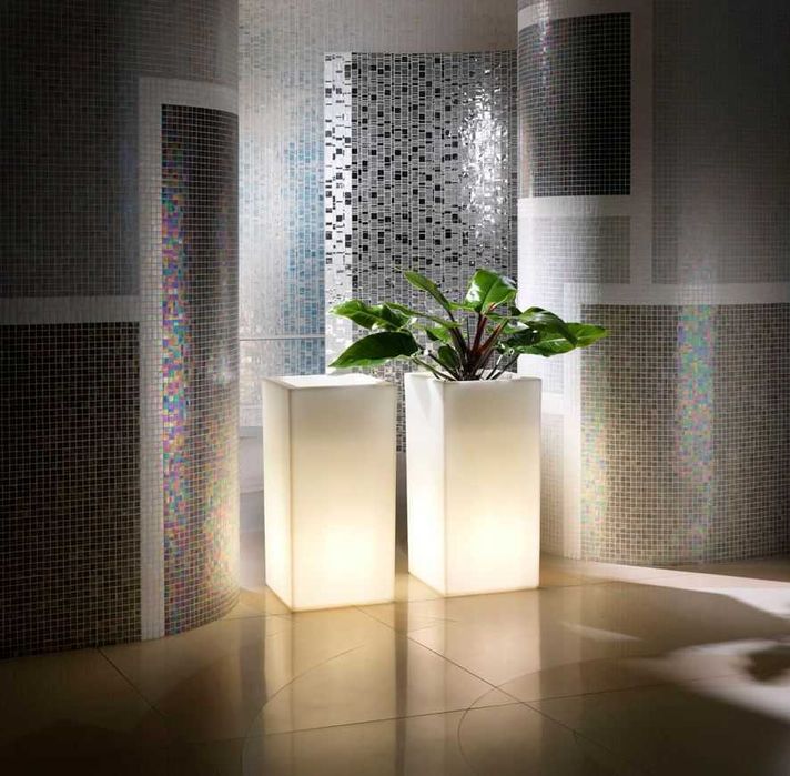 Mobiliario led com iluminação