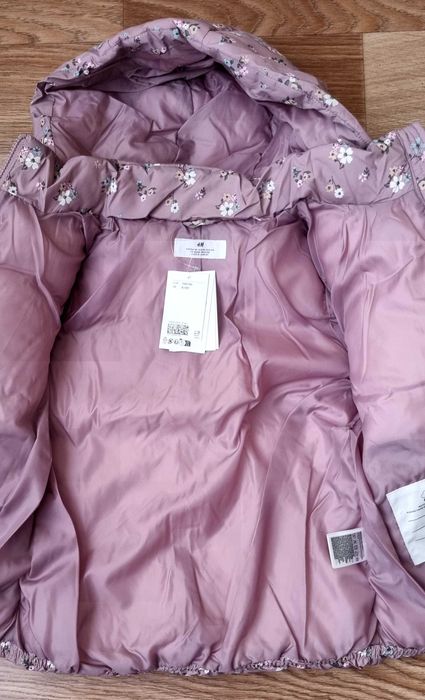 Куртка дівчинка H&M 134/140 р., 122/128 р., холодна осінь