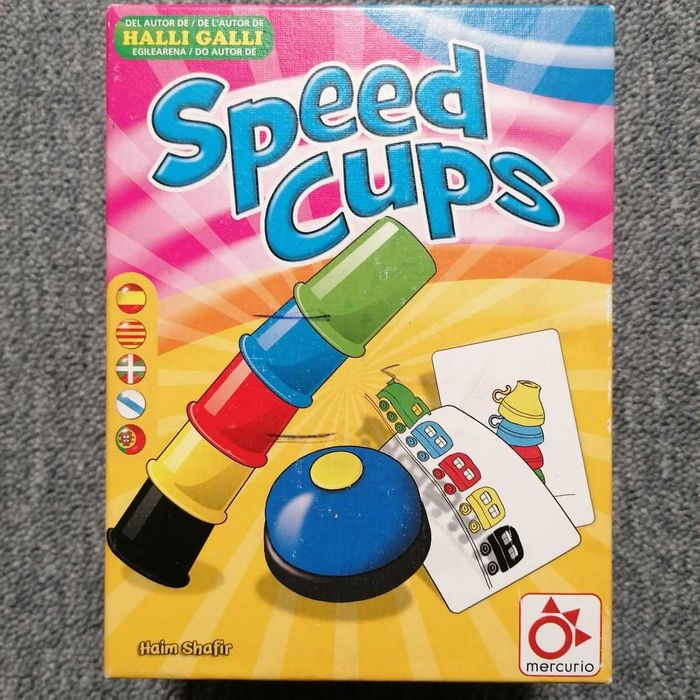 Speed Cups - jogo de tabuleiro