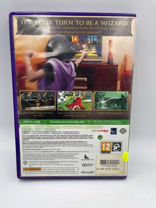 Harry Potter for Kinect Xbox 360