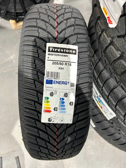 Oryginalne koła zimowe 16 5x100 ET35 Skoda Kamiq 205/60R16 Firestone