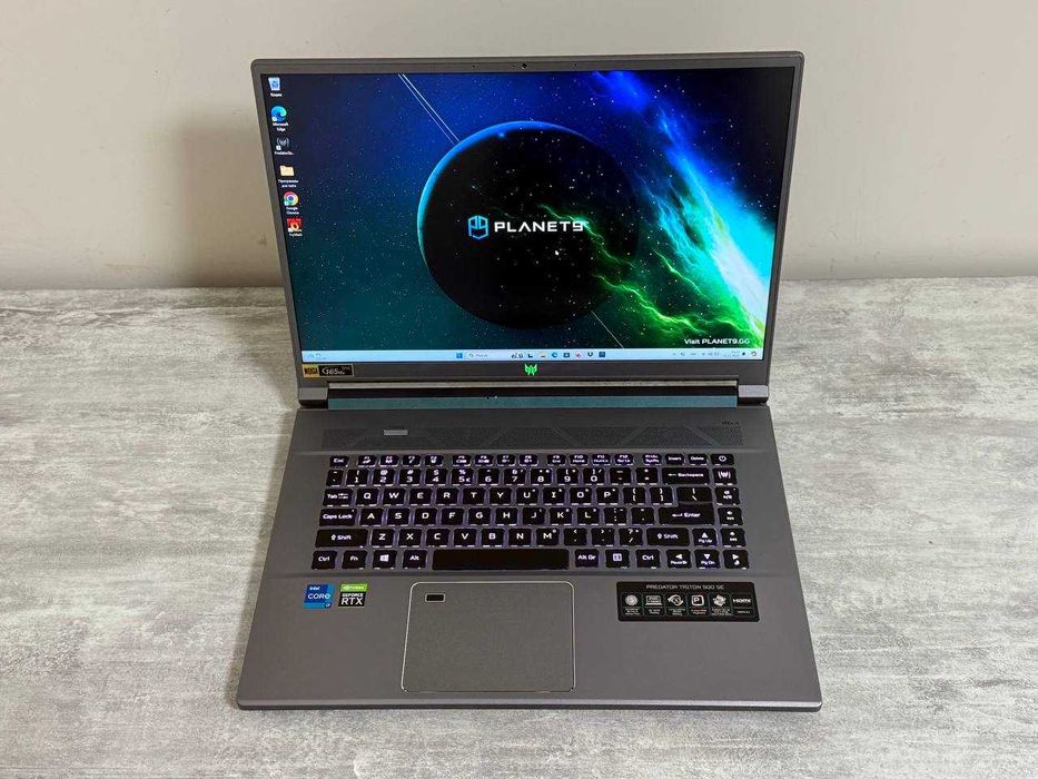 Геймерский Acer Triton 500, 16" IPS, Core i7-11gn., RTX 3060, 512 SSD