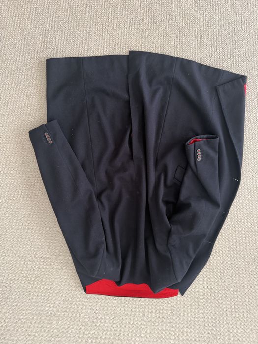 Sobretudo caxemira Carolina Herrera azul escuro tamanho M