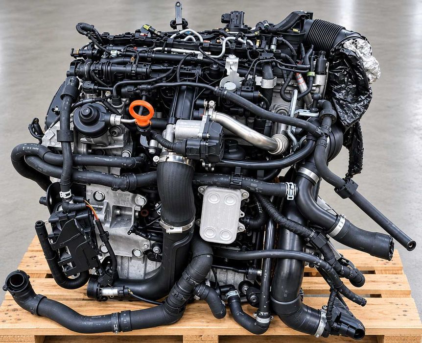 SILNIK kompletny 2.0 TDI CFF CFFB VW SEAT SKODA Gwarancja 3 miesiące