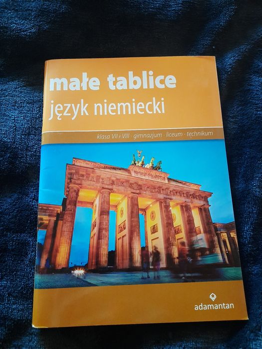 Język niemiecki - mała tablica