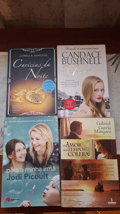 Livros vários. Para desocupar