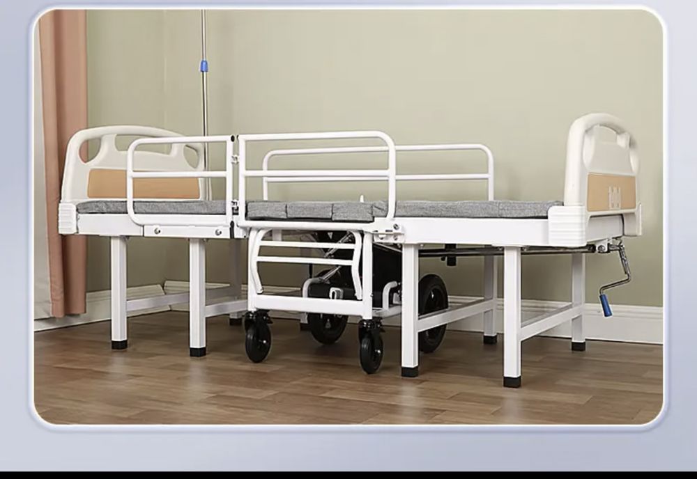 Cama Articulada Hospitalar + Cadeira de Transferência (NOVA / SELADA)
