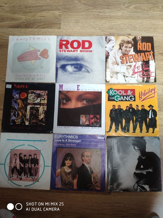 36 singli (dance,pop,rock) winyl