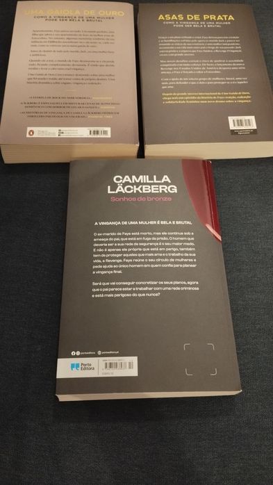 Asas de Prata - Camilla Lackberg - Portes grátis