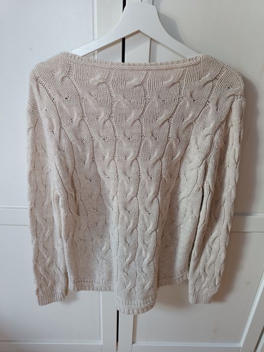 Sweter S/M jasny beż Italy