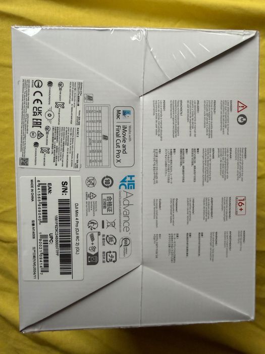 Drone DJI Mini 4 Pro - Novo c/ fatura - Com comando RC2