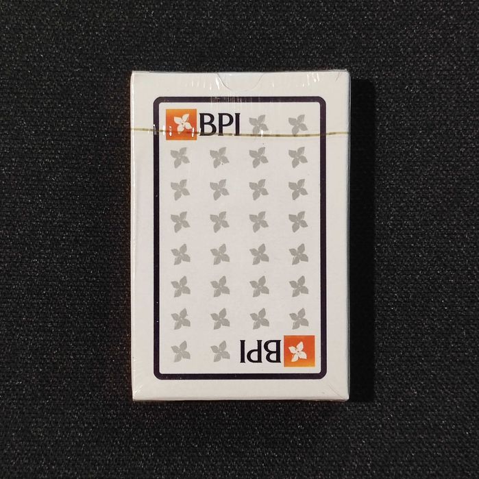 Baralho / jogo cartas banco BPI (novo selado)