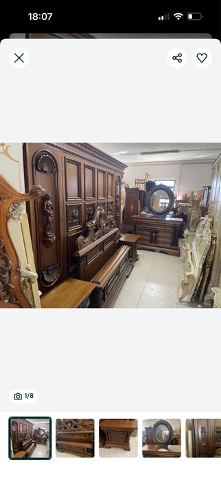 Італійська спальня дерево