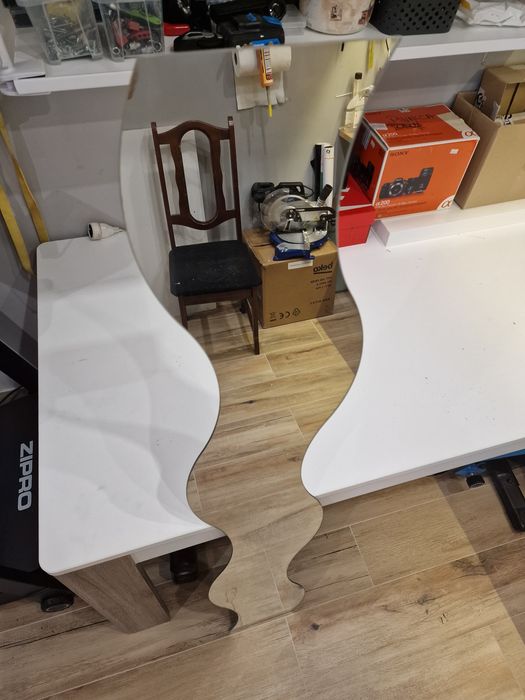 Lustro fala, wysokie 160x20