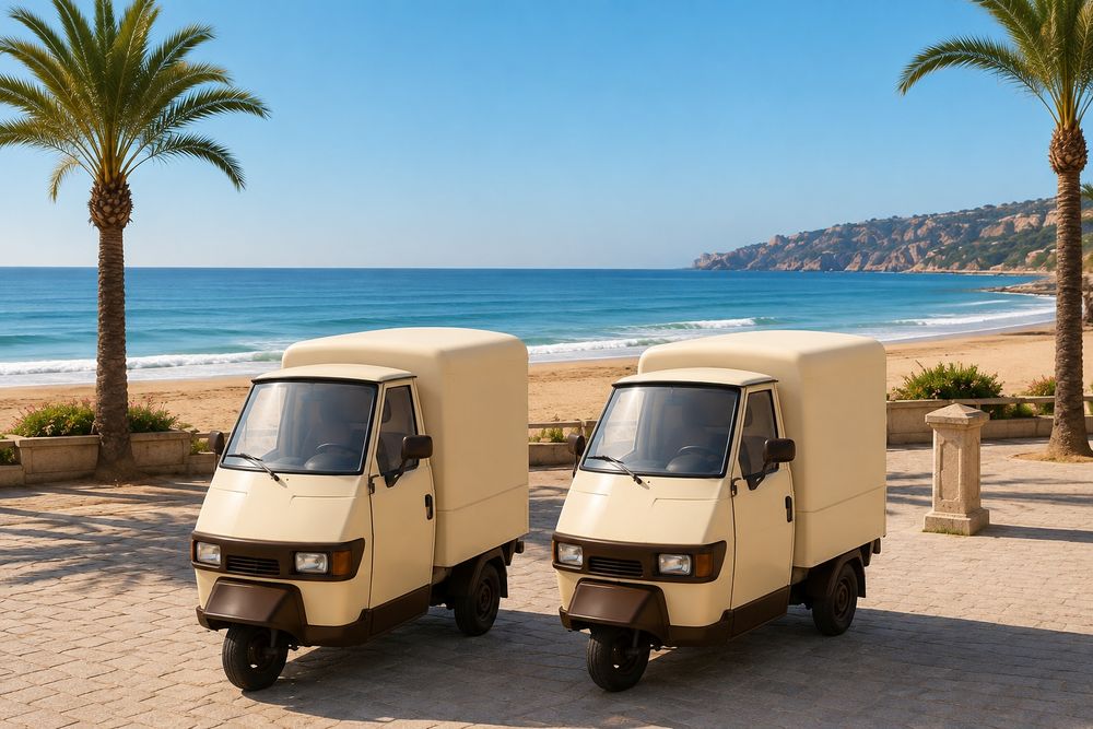 Aluguer de Piaggio Ape 50 – Eventos, Publicidade e Street Food