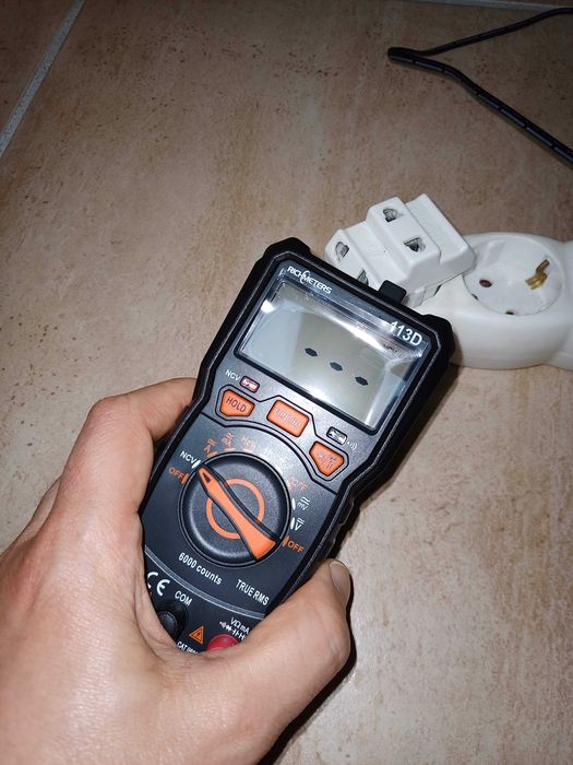 Multimetro Digital escalas Automáticas Richmeters 113D