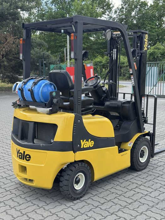 Wózek widłowy YALE 1.5t [2019] 1500kg | przesuw | KRAJOWY | LPG | NOWE OPONY